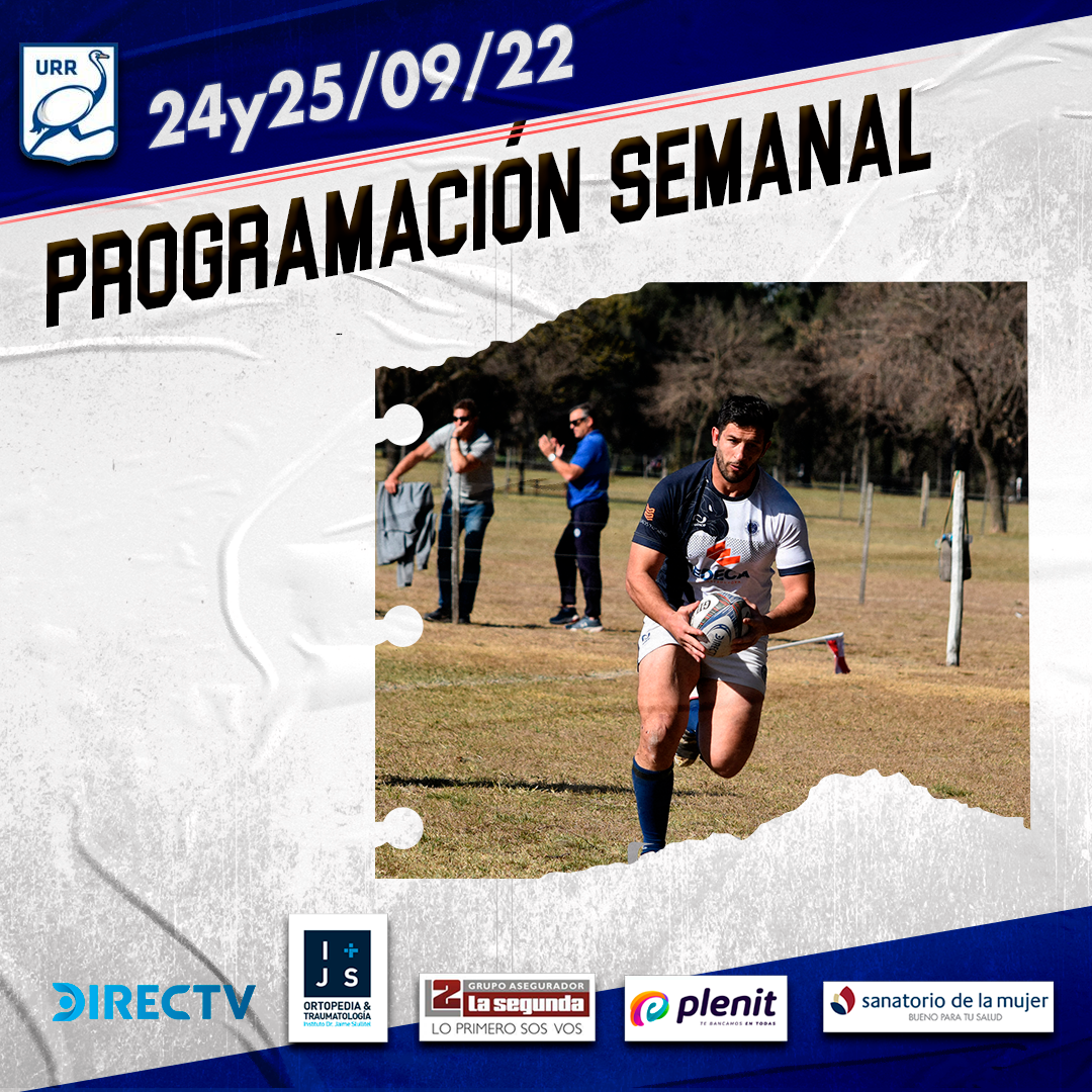 PROGRAMACIÓN SEMANAL: LOS PARTIDOS QUE SE VIENEN - Unión De Rugby De ...